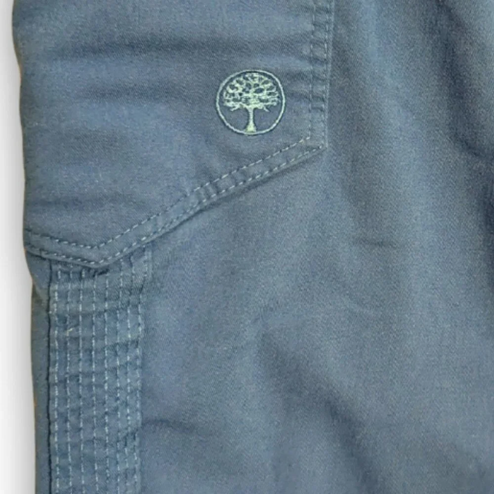 #5 Purple Label by Healing Hands Yoga Style Scrubs Royal Blue Pants– Size Large - Picture 5 of 6